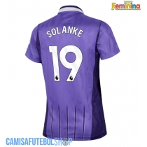 Camisa de time de futebol Tottenham Hotspur Dominic Solanke #19 Replicas 3º Equipamento Feminina 2026-27 Manga Curta